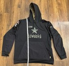 Dallas Cowboys Hoodie Mens 2xl Nike On Field Salute To Service Military Veteran