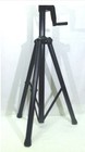 Two  2  Lase 201c Crank-up Speaker Stand With Folding Hand Crank