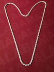 925 Sterling Silver Rope Chain 20 Inch 3mm Necklace