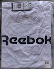 Reebok Training Essentials Graphic T-shirt Mens Xl White Black Logo Nwt Cotton