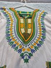 White Traditional African Dashiki  Shirt Xl Men s