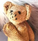 Very Early Prewar Miniature 3 5  Steiff  Goldblond Mohair Teddy