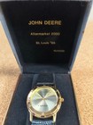 2000 John Deere lemarque Leather Band Wrist Watch Aftermarket 2000 St Louis-nib