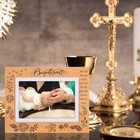 Baby Baptism Picture Frame - Baptism Photo Frame For Boys And Girls