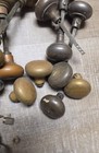 Antique Brass Metal Door Knob Lot