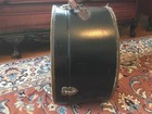 Original Antique Leather Travel Hat Or Wig Box Luggage With Leather Handle