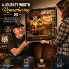 Route 66 Centennial Poster 1926-2026     Vintage Highway Wall Art - Horizontal 1