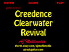 Custom Guitar Lessons  Learn Ccr  - Dvd Video