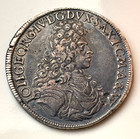 Kremnitz City  St  George Thaler O j  40 70mm Ag Medal Xf