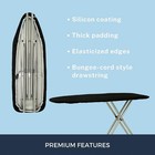 Ironing Board Cover And Pad Standard Size 18x49 Inch large Extra Wide  Adjust   