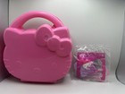 Set Of 7 Hello Kitty Mcdonald   s Toy Collectible With Case 2002 Glam 1 2 4 5 6 78