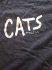 Vintage 1981 Broadway Cats Musical Single Stitch T-shirt Two Sided Size Medium