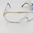Vtg Bouton Z87 Rare Gold Clear Safety Glasses Side Shield Plastic Nos 2500