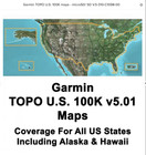Garmin Topo U s  100k Maps - Microsd  Sd V 5 - 010-c1098-00