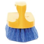 Rubbermaid Commercial Fg648200coblt 6 In  Iron-shaped Scrub Brush - Yellow blue