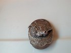 Vintage Stan Bental Sterling Silver Western Buffalo Belt Buckle 1 5  Santa Fe Nm