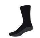 6 Pack Genuine Dickies Mens Dritech Crew Socks Moisture Control Black Size 6-12