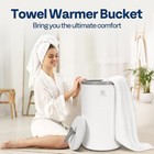 Towel Warmer Bucket 20l Large Towel Warmers For Bathroom With Fragrance Function