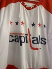 Washington Capitals 50th Anniversary Hockey Jersey Adult Size Xl Nhl  read Desc 