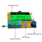 Digital Lcd Component Tester Transistor Diode Capacitor Resistor Inductor Meter