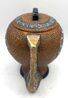 8  Vintage Amphora Czech Rare Art Deco Ceramic Portrait Urn Jar With Lid  nice 
