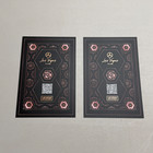 2025 Mercedes-amg F1 Las Vegas Gp Driver Cards - George Russell   Kimi Antonelli