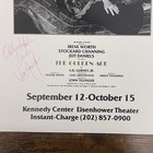Jeff Daniels Stockard Channing Irene Worth Signed 1984 The Golden Age Poster