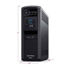 Cyberpower Pfc Sinewave Computer Battery Backup  1500va 1000w Ups  12 Outlets
