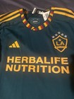 2023 24 Mls Adidas La Galaxy Authentic Player Version Away Soccer Jersey 2xl New