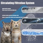 3 2l Cat Pet Automatic Water Fountain 108oz Stainless Steel Pet Water Dispenser