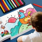 Step-by-step Painting Coloring Book Easy To Hard Art Practice Activity Workbook 