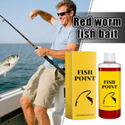 Concentrated Red Worm Fish Attractant Liquid Bait Scent For Trout Panfish