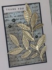 Stampin    Up  Fun Fold Thank You Card