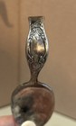 Vintage 1930s Silver Plate Curled Baby Spoon  Oneida 1881 Rogers Collection