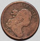 1804 Draped Bust Half Cent - Spiked Chin - Us 1 2c Copper Coin