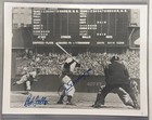 Bob Feller Vs Joe Dimaggio Auto 8x10 Picture Psa Loa Coa Yankees Signed