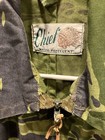 Vintage 80s Chief Tiger Stripe Camo Size Men s L xl Jumpsuit Coveralls Military