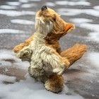 Vintage Furry Folk Puppets Red Fox Hand Puppet Plush Animal Ventriloquist Toy
