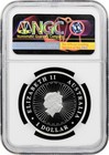 2018 Australia Opal Lunar Year Of The Dog 1oz Silver Proof Coin Ngc Pf70