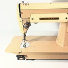 Vintage Singer 301a Slant-needle Heavy Duty Sewing Machine Beige W pedal - Works