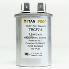 Titanpro Trcf7 5 Hvac Round Motor Run Capacitor 7 5 Mfd uf 440 370 Volts