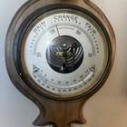 Rare Maritime Nautical Ship Taylor Barometer Artist Mounted Eagle One Of A Kind 