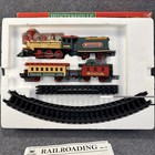Vintage Wintersville Express Train Set Christmas Village Scale  1996 See Video