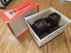 View-master Model E 3-d Viewer W  Original Box   Reels Vintage 1946