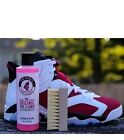 Pink Miracle Shoe Cleaner Kit W  Brush - 4 Oz  Sneaker Fabric And Sole Cleaning