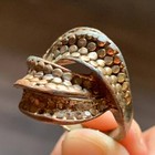 Authentic Roman Empire Bronze Beautiful Ring Engraved Rare Ancient Artifact