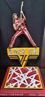 Eddie Van Halen Custom 12  Figure 3d Printed Resin Figurine   Backdrop And Base