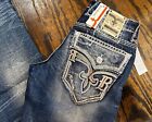 Rock Revival Men   s Jean   s  Straight Ermias-j202r