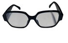 New Authentic Chanel Blue Light Glasses 3438 501 Black   Cc Heart Logo With Case