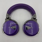Cowin E7 Active Noise Cancelling Bluetooth Wireless Headphones Purple No Cords